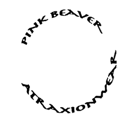 PINK BEAVER ATRAXIONWEAR logo