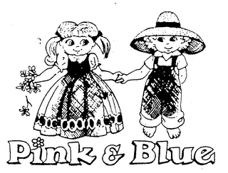 PINK & BLUE logo
