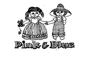 PINK & BLUE logo