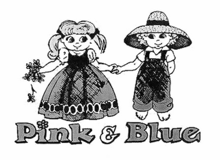 PINK & BLUE logo