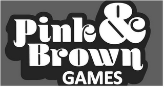 PINK & BROWN GAMES logo