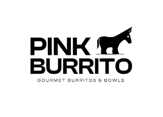 PINK BURRITO GOURMET BURRITOS & BOWLS logo