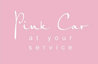 PINK CAR AT YOUR SERVICE logo