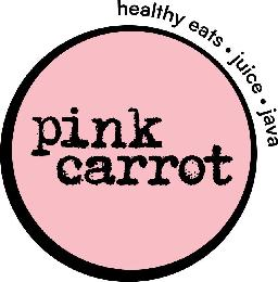 PINK CARROT HEATHY EATS • JUICE • JAVA logo