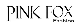 PINK FOX FASHION logo