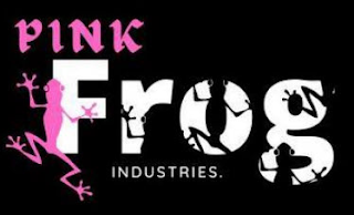 PINK FROG INDUSTRIES. logo