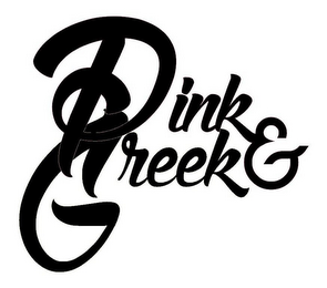 PINK & GREEK logo