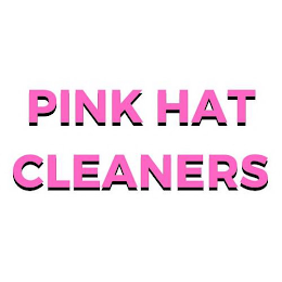 PINK HAT CLEANERS logo