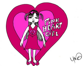 PINK HEART GIRL logo