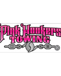 PINK HOOKERS TOWING logo