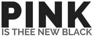 PINK IS THEE NEW BLACK logo
