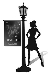 PINK LIGHT DISTRICT SUPPORTING AIBH logo