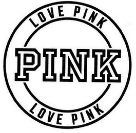 PINK LOVE PINK LOVE PINK logo
