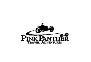PINK PANTHER TRAVEL ADVENTURES logo