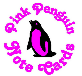 PINK PENGUIN NOTE CARDS logo