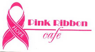 PINK RIBBON CAFE HOPE logo