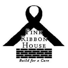 PINK RIBBON HOUSE BUILD FOR A CURE logo