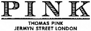 PINK THOMAS PINK JERMYN STREET LONDON logo