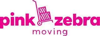 PINK ZEBRA MOVING logo