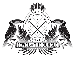 PINKGLOW PINEAPPLE COSTA RICA JEWEL OF THE JUNGLE logo