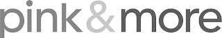 PINK&MORE logo