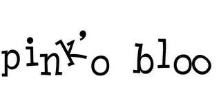 PINK'O BLOO logo