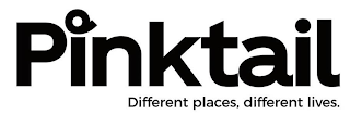 PINKTAIL DIFFERENT PLACES, DIFFERENT LIVES. logo