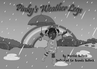 PINKY'S WEATHER LEGS BY MARSHA BULLOCK DEDICATED TO BRENDA BULLOCK logo