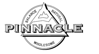 PINNACLE BALANCE NATURAL WHOLESOME logo