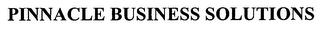 PINNACLE BUSINESS SOLUTIONS logo