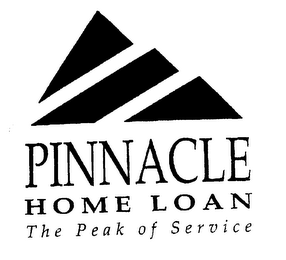 PINNACLE HOME LOAN THE PEAK SERVICE logo