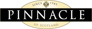 PINNACLE OF SCOTLAND SINCE 1985 logo