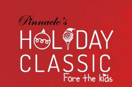 PINNACLE'S HOLIDAY CLASSIC FORE THE KIDS logo