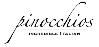 PINOCCHIOS INCREDIBLE ITALIAN logo