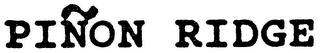 PINON RIDGE logo