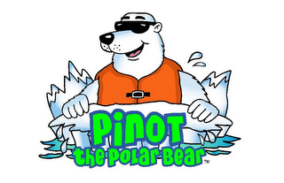 PINOT THE POLAR BEAR logo