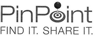 PINPOINT FIND IT. SHARE IT. logo