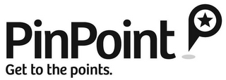 PINPOINT GET TO THE POINTS logo