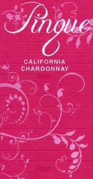 PINQUE CALIFORNIA CHARDONNAY logo