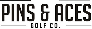 PINS & ACES GOLF CO. logo