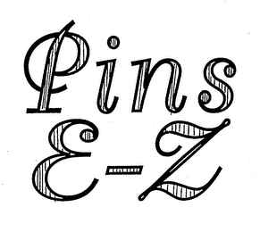 PINS E-Z logo
