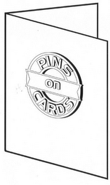 PINS ON CARDS logo