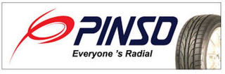 PINSO EVERYONE'S RADIAL logo