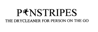 PINSTRIPES THE DRYCLEANER FOR PERSON ON THE GO logo