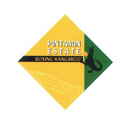PINTAMIN ESTATE BOXING KANGAROO logo