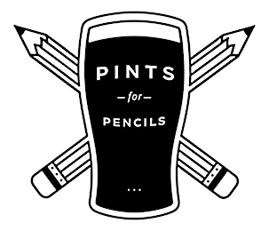 PINTS FOR PENCILS logo