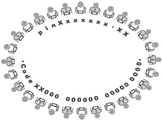 PINXXXXXXX - XX * CODE XX000 000000 00000 0000 * logo