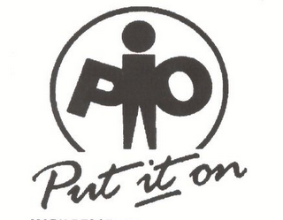 PIO PUT IT ON logo