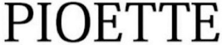 PIOETTE logo