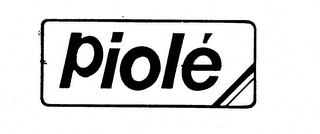 PIOLE logo
